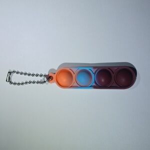Pop Keychain Fidget Toys Push Pop NWOT Mini